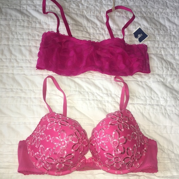 aerie Other - ❤️2 Aerie pink lace balconette  bra bundle